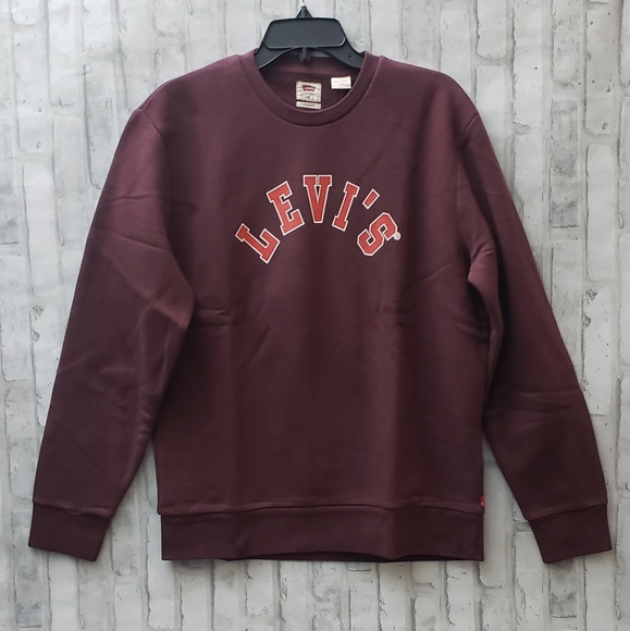 New LEVI'S Graphic Crewneck Sweatshirt, Size M - Picture 1 of 8
